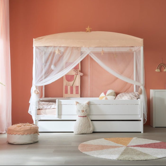 LIFETIME Kidsrooms Cat & Bow tuftet pude – 60 x 40 cm