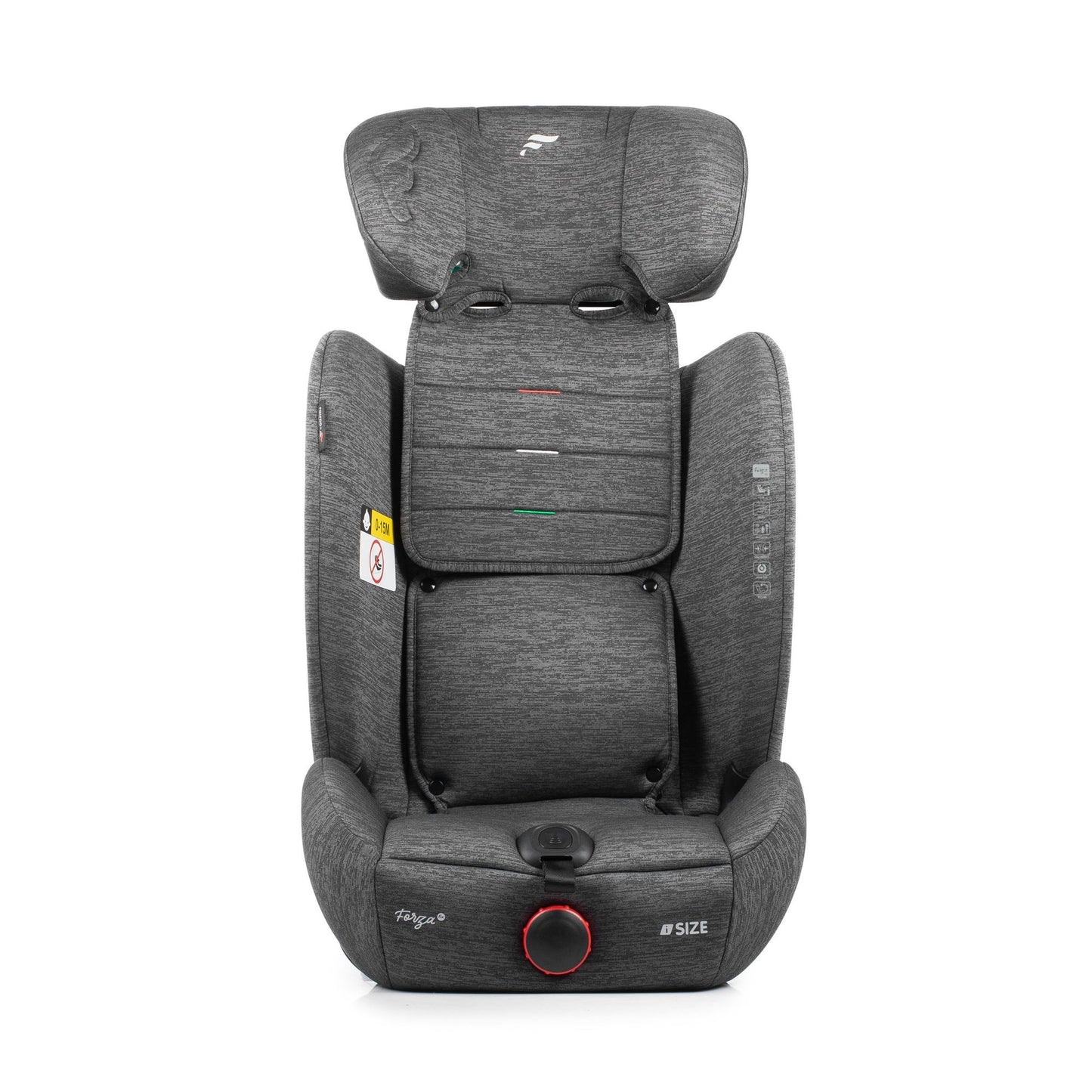 Fairgo Forza i-Size autostol 76–150 cm – stone grey
