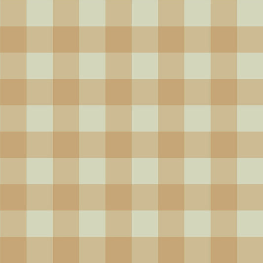 Check Brown Green Wallpaper