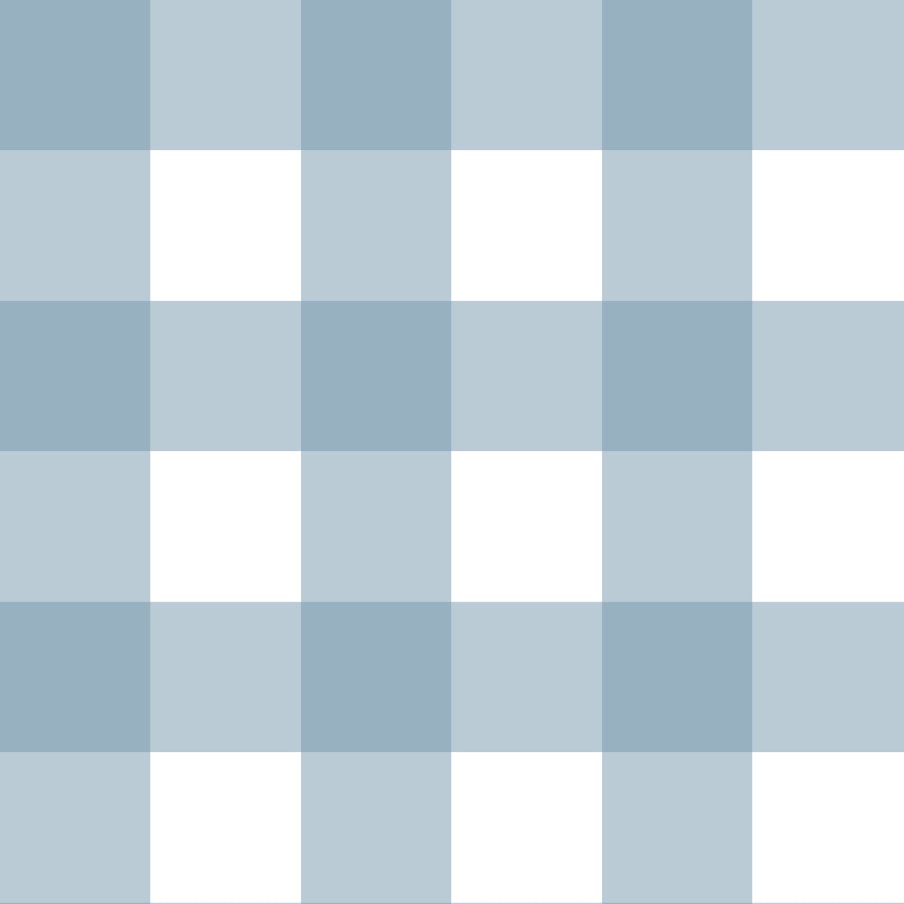 Check Classic Wallpaper - Light Blue