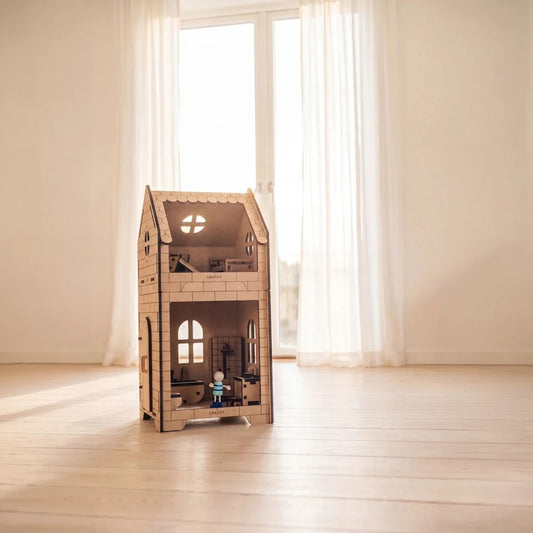 The Bubble Nest – Colour-Your-Own Wooden Dollhouse
