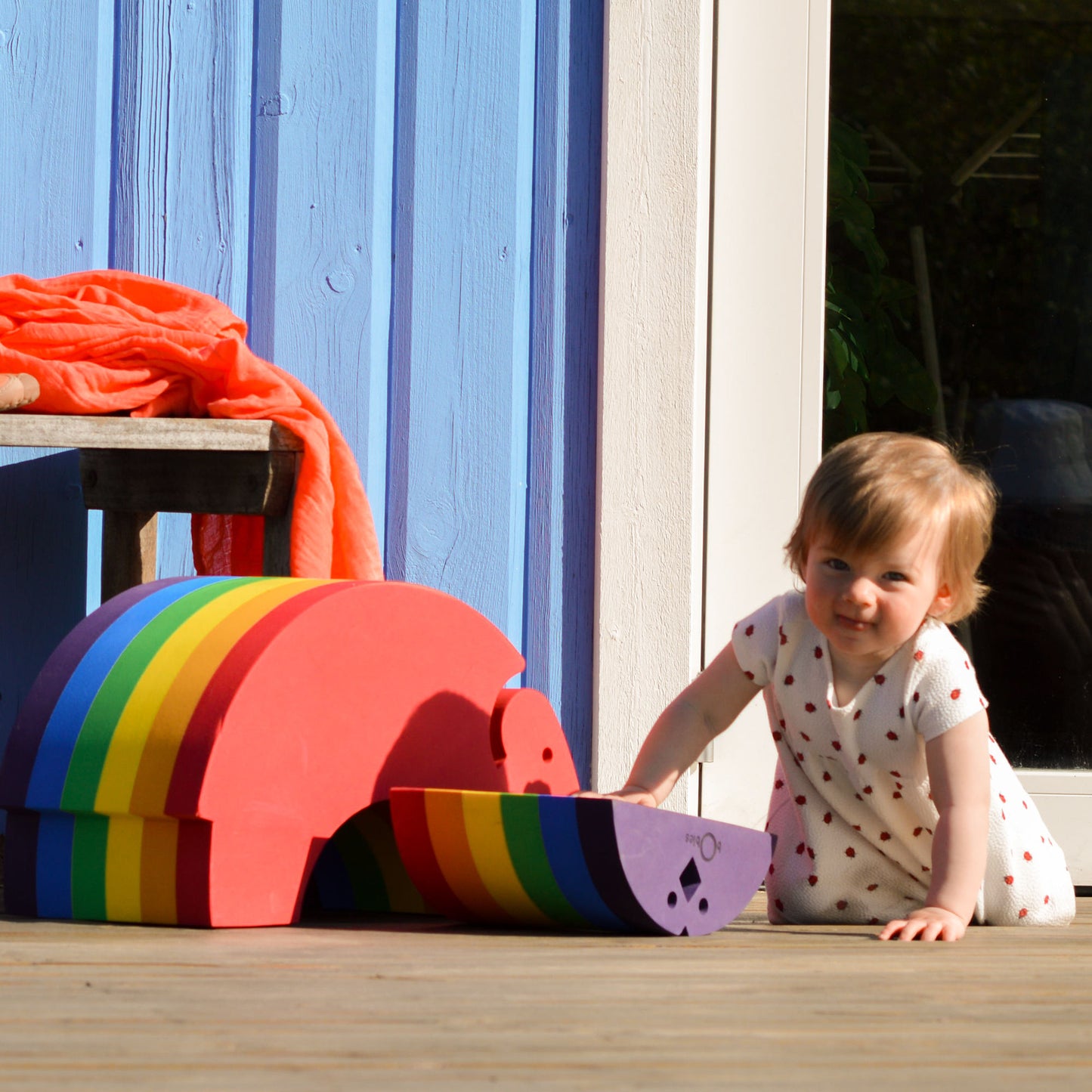 bObles Elefant L – Rainbow