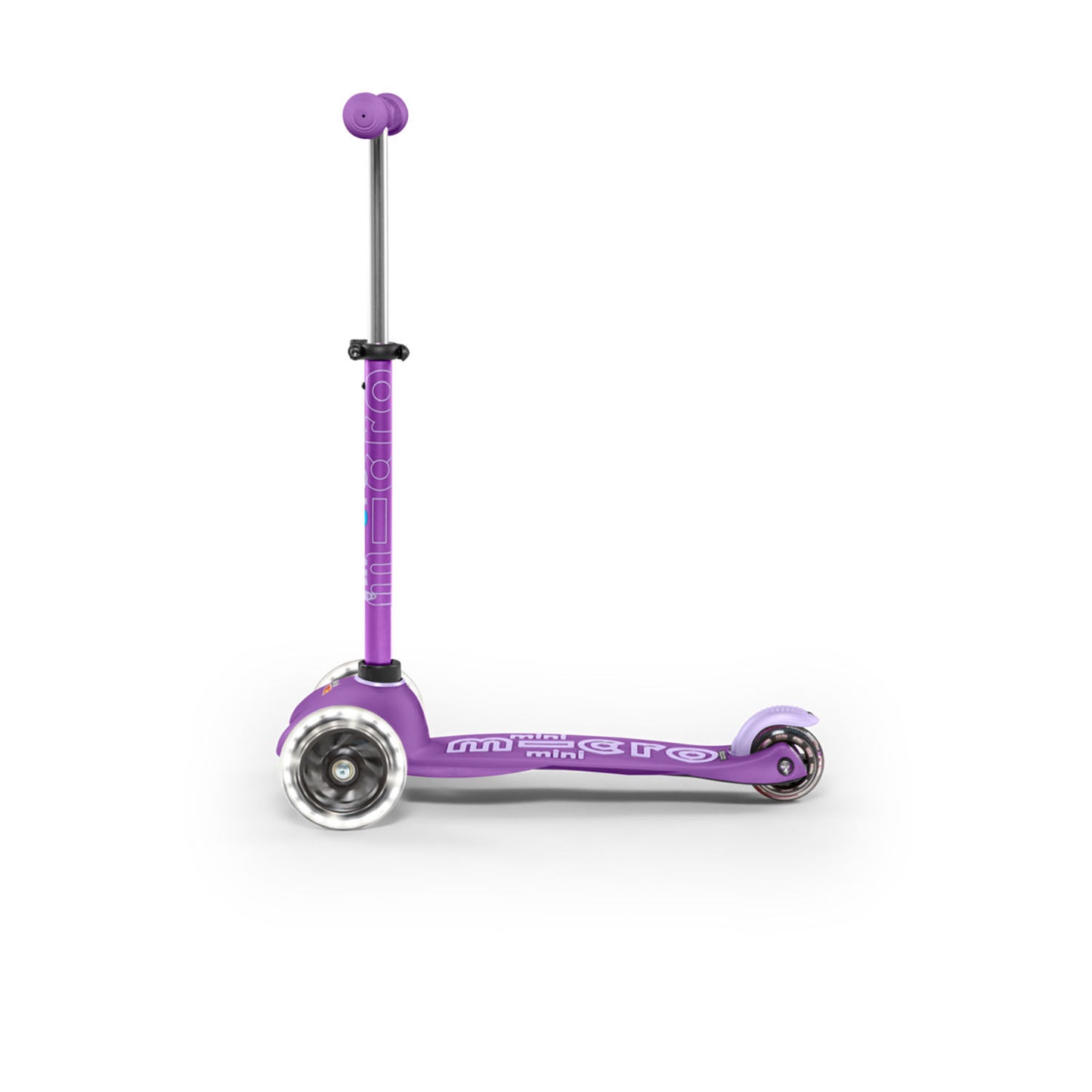 Micro Mini Deluxe LED løbehjul - Purple
