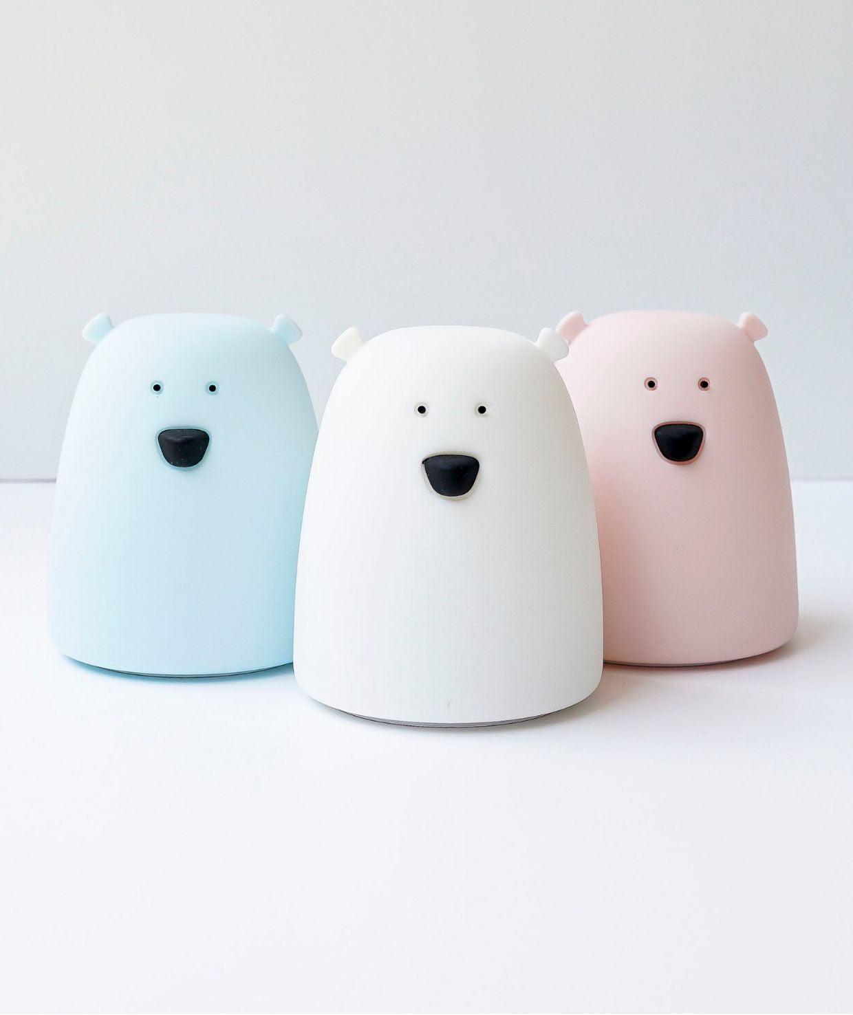 Little Bear Silicone Lamp - Blue