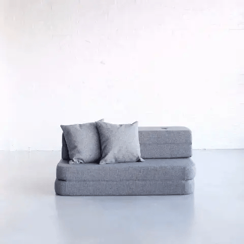 by KlipKlap KK 3 Fold Sofa XL Soft – Sand/Sand (foldemadras)