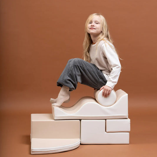 IGLU Soft Play aktivitetssæt – Explorer (6 dele) – Beige
