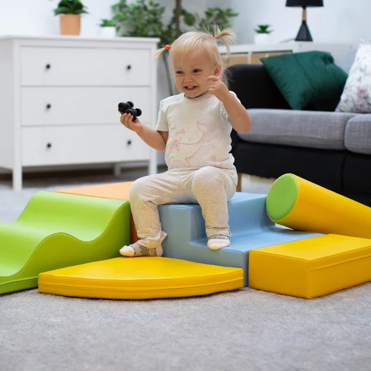 IGLU Soft Play aktivitetssæt – Explorer (6 dele) – Light multicolor