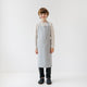 Linen Daily Apron for Kids - Light Grey