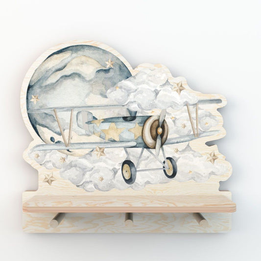 Mini Wall Shelf - Plane