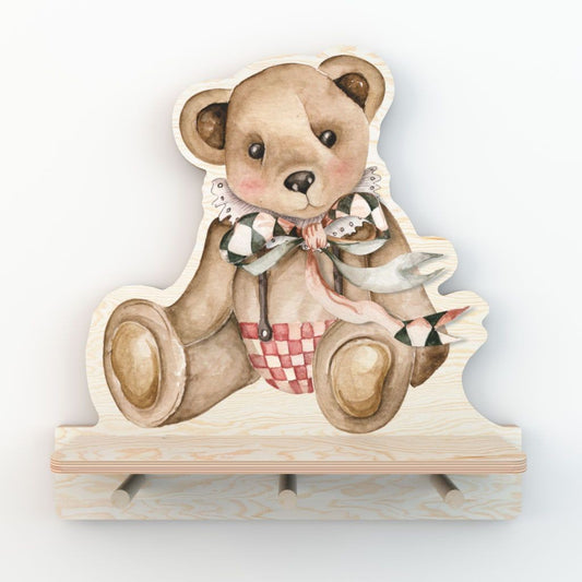 Mini Wall Shelf - Teddy Bear