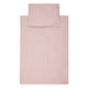 Muslin Baby Blanket + Pillow Set - Baby Pink