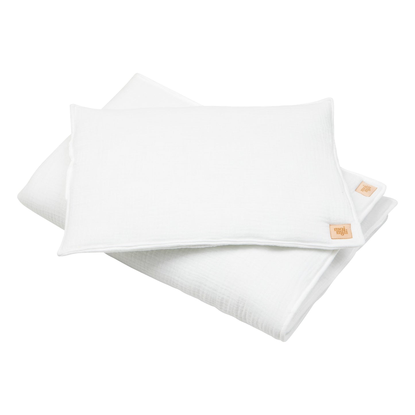 Muslin Baby Blanket + Pillow Set - Cream