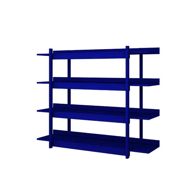 Wood Luck Design - Frame - bogreol – blå