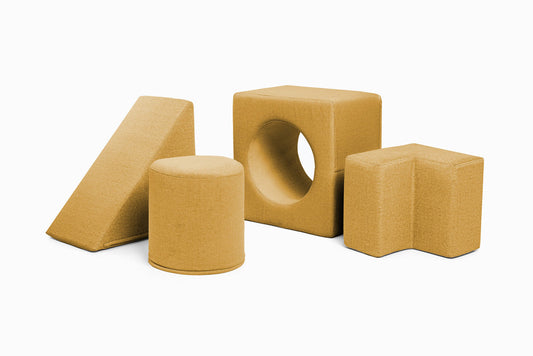 Shappy Playset - Tumlesæt - Mustard