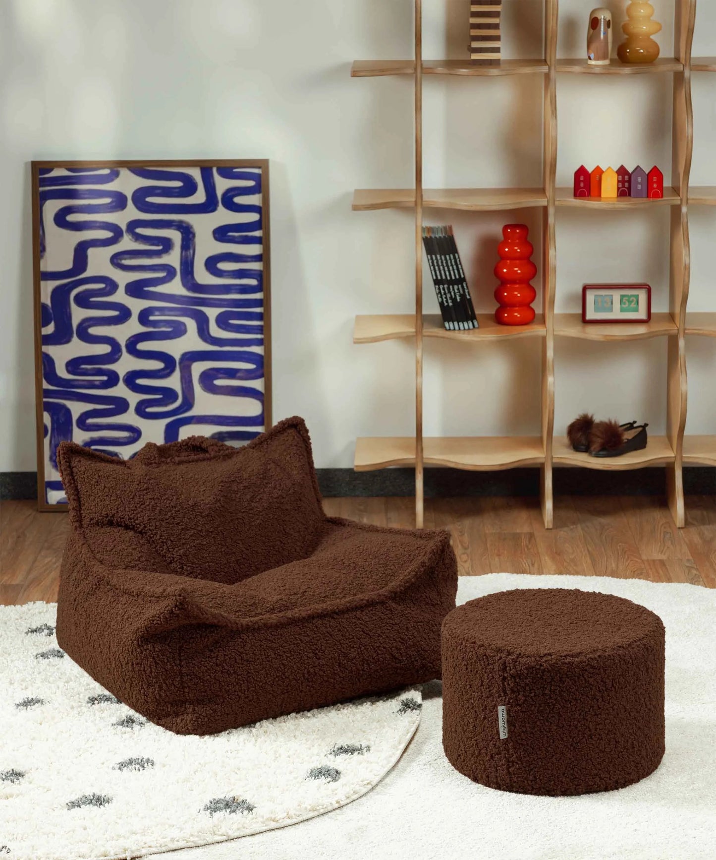 Wigiwama puf – Warm Hazel