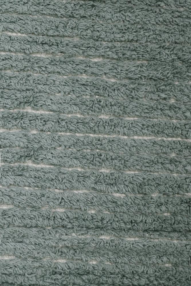 Lorena Canals vendbart vaskbart gulvtæppe Twin Vintage Blue 80 x 140 cm