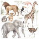 Savanna Wonderland Wallstickers Set