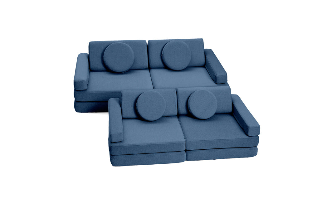 Shappy legesofa – Original Mini 120 cm Ultra Plush - Navy Blue