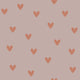 Simple Hearts Wallpaper - Pink And Red Brick