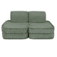 Small Modular Sofa for Kids - Churros Sage Green