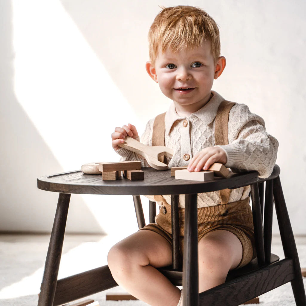 Oaklings Smilla Toddler stol – røget eg