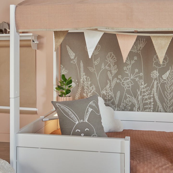 LIFETIME Kidsrooms Happy Rabbit pude – 45 x 45 cm