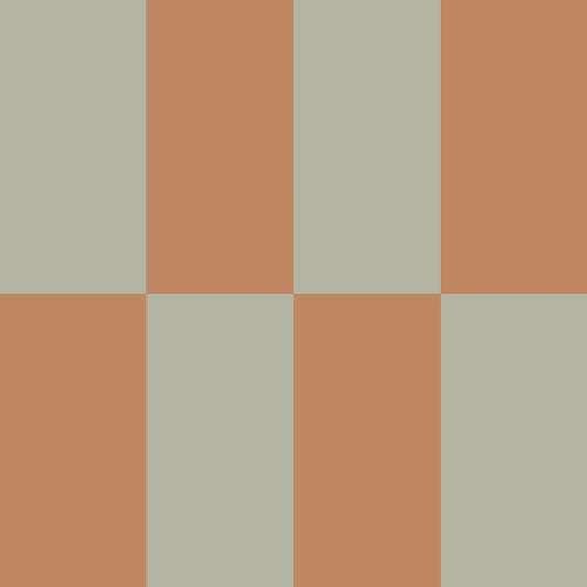 Stripes Green Brown Upside Down Wallpaper