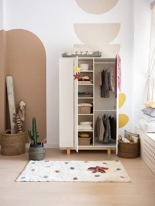 Wood Luck Design - Basic - garderobeskab – hvid