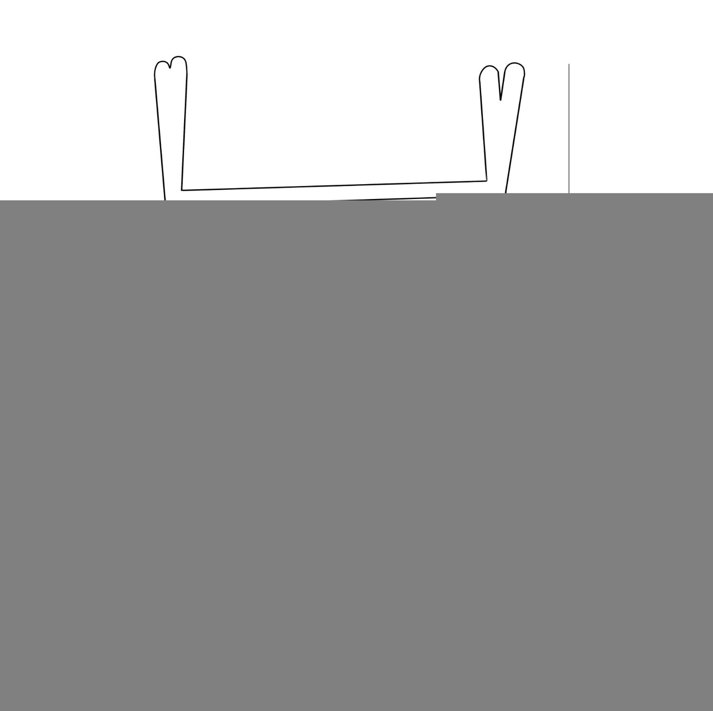 Tipi Clothing Rack For Children - Large Natural Wood