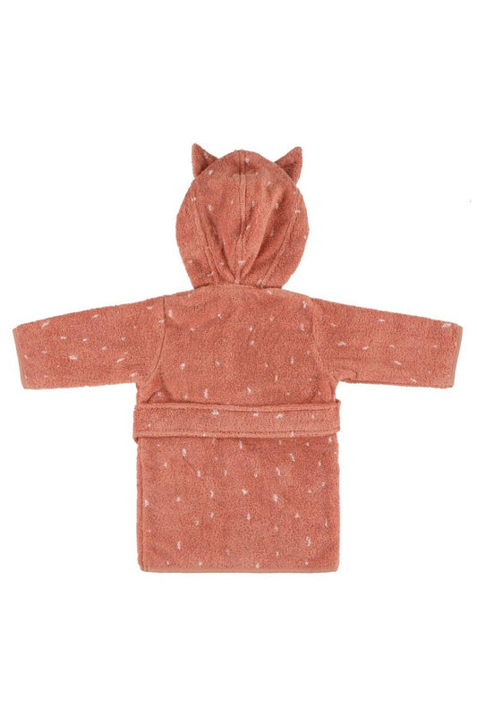 Organic Cotton Hooded Bathrobe, 1–2 Years – Mrs. Cat