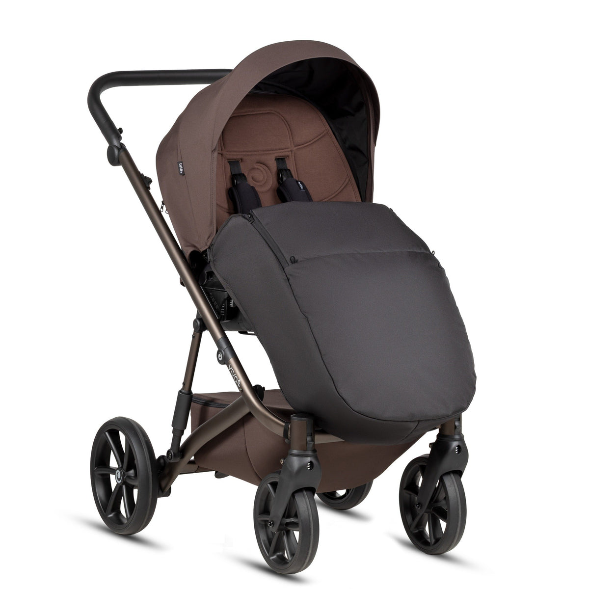 Tutis Viva 6+ Essential 2-in-1 Stroller – Dark Truffle 073