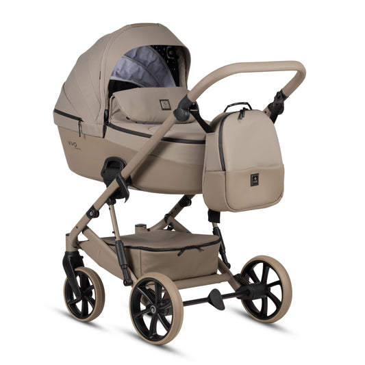 Tutis Viva 6+ Essential 2-in-1 Stroller – Warm Grey 068