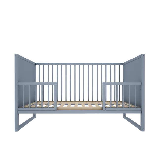 Wood Luck Design - Tweens - tremme-/juniorseng 70 x 140 cm – støvet blå