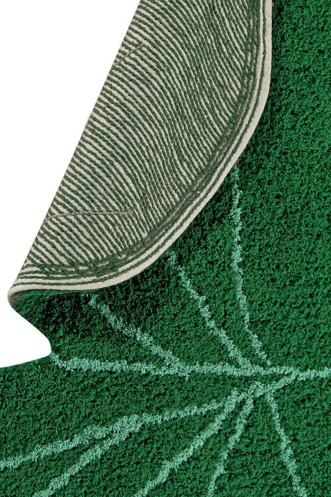 Lorena Canals vaskbart gulvtæppe – Monstera Leaf 120x160 cm