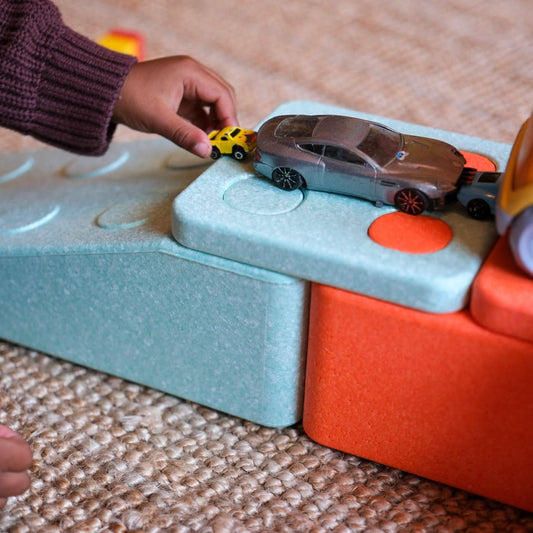 bygge - basis-sæt “monokrom” ocean – 6 stk