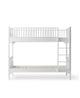 Oliver Furniture Seaside Classic køjeseng 90x200 cm med lodret stige