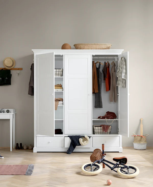 Oliver Furniture Seaside garderobeskab med 3 døre