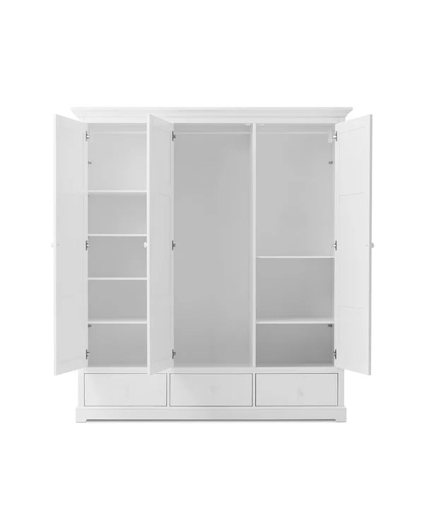 Oliver Furniture Seaside garderobeskab med 3 døre