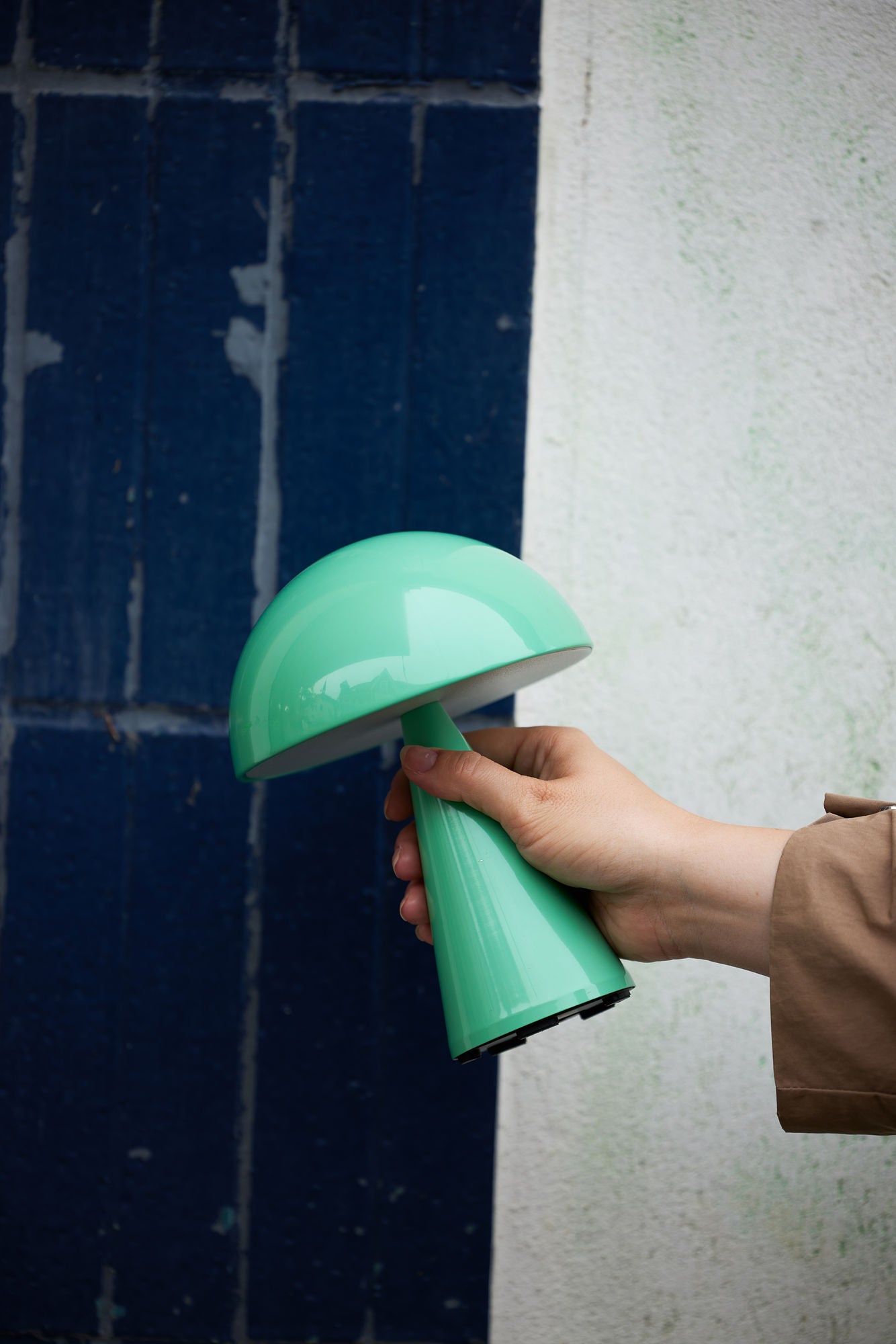 Hübsch Mush transportabel lampe – grøn