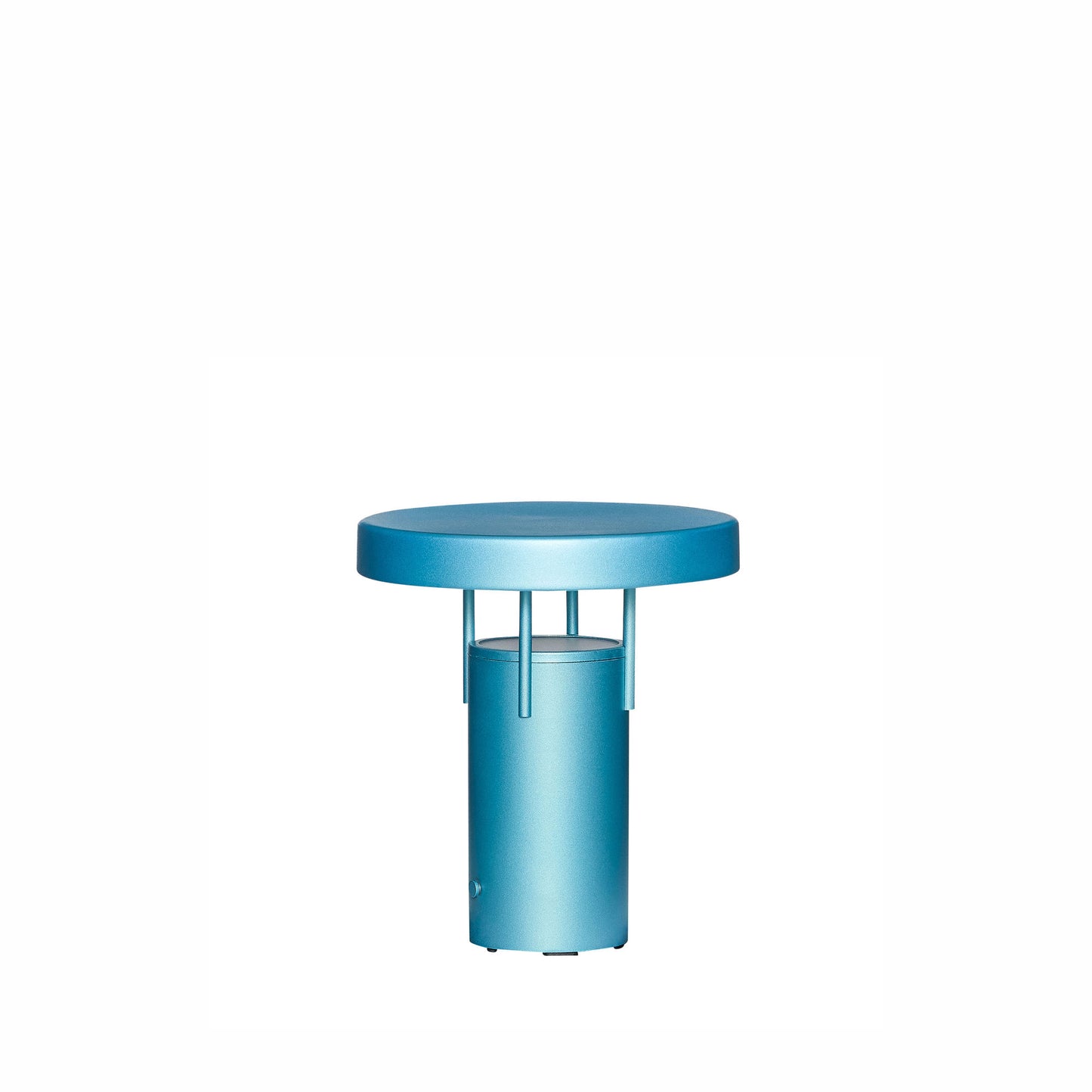 Hübsch BringMe Mini transportabel lampe – metallisk turkis