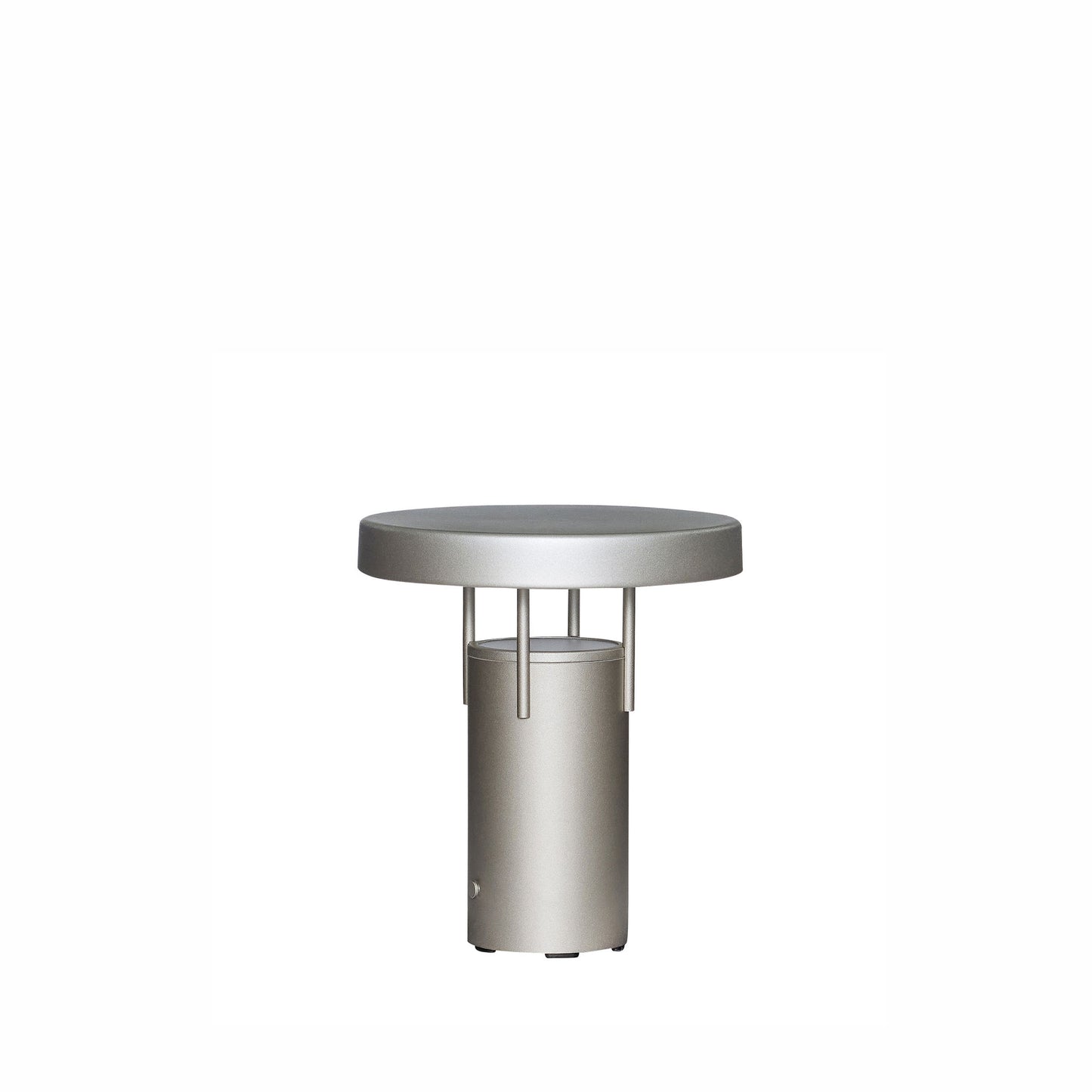 Hübsch BringMe Mini transportabel lampe – metallisk sand