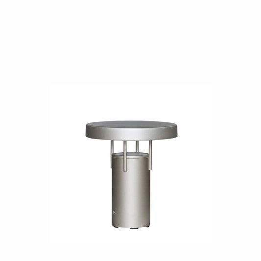 Hübsch BringMe Mini transportabel lampe – metallisk sand