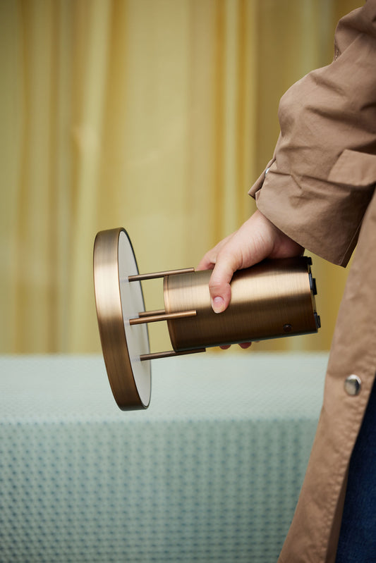 Hübsch BringMe Mini transportabel lampe – bruneret messing