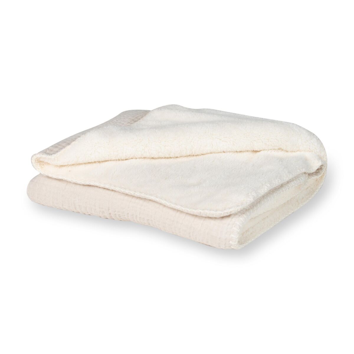 Quax Teddy svøb til baby – Natural Collection - Clay