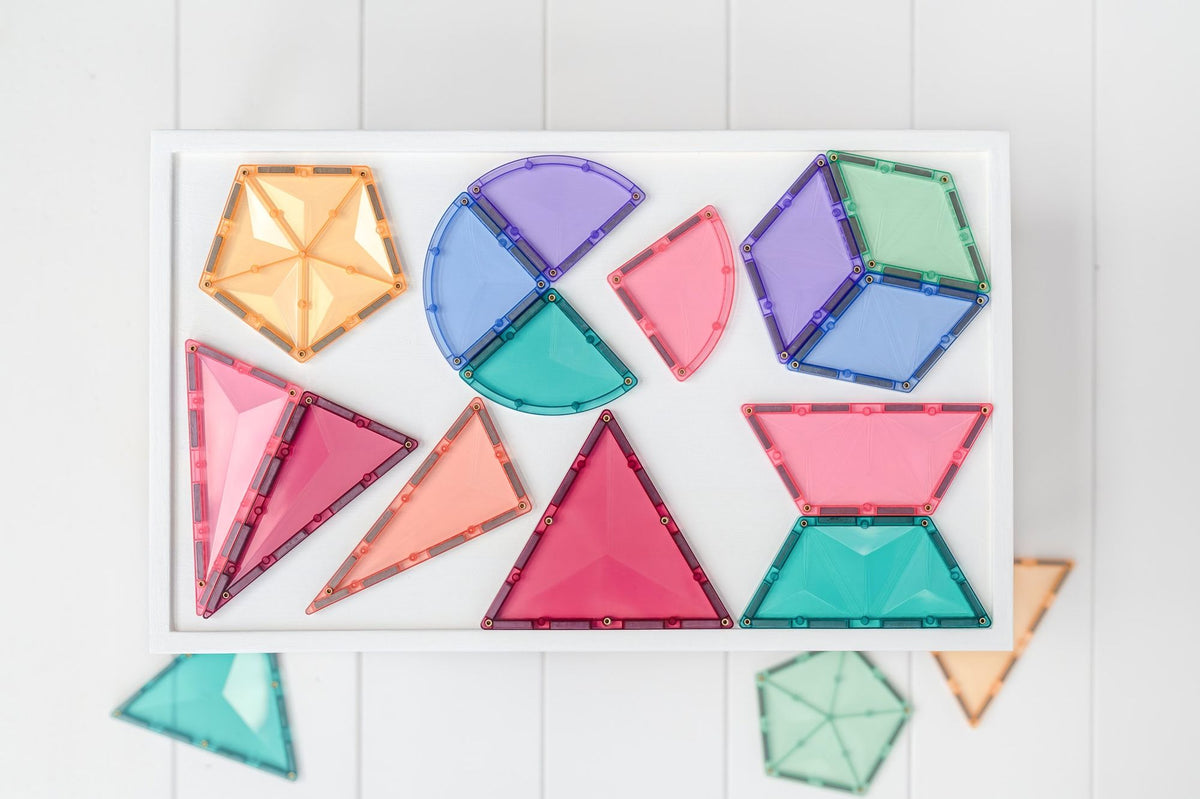 Connetix Expansion Pack Udvidelsessæt 48 dele - Pastel