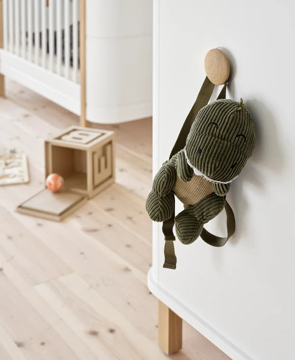 Oliver Furniture Wood kommode med 3 skuffer – hvid/eg