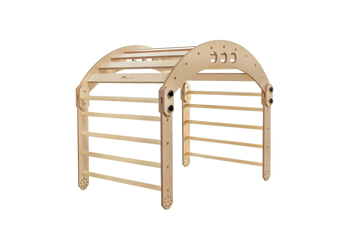 Luula Montessori Klatrestativ Sleeper Climber – Motoriksæt uden Madras