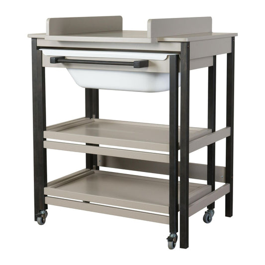 Quax puslebord med bad – Smart – Stone/Eboni