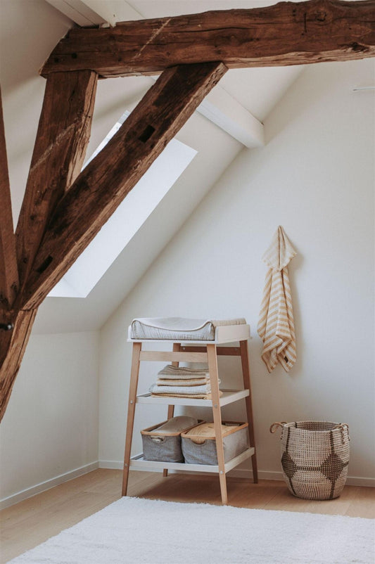 Quax puslebord – Hip – Clay/Natural