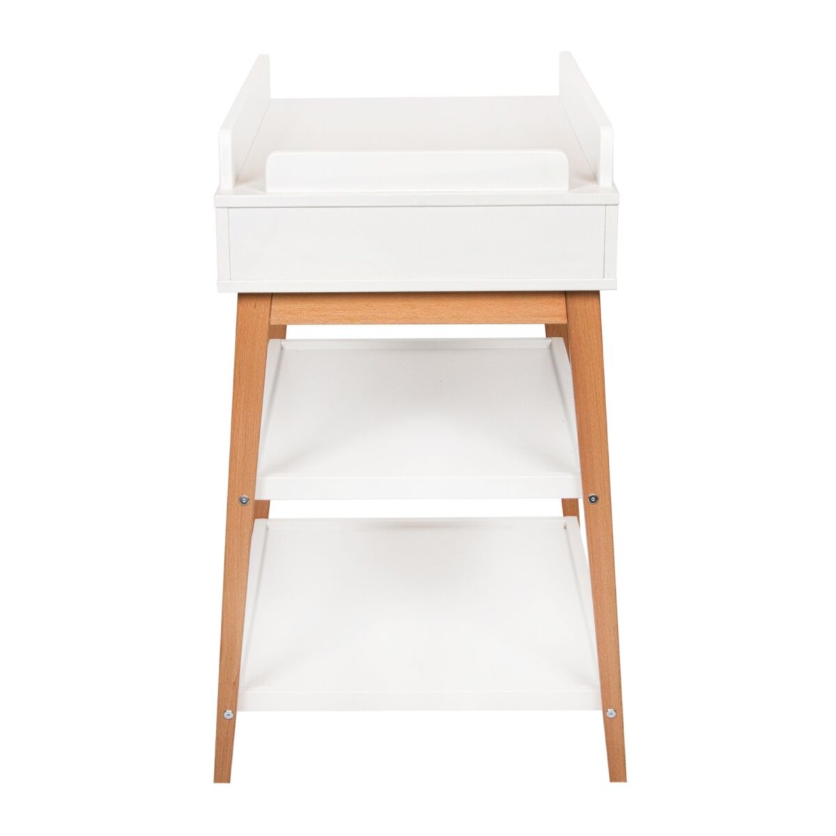 Quax puslebord – Hip med skuffe – White/Natural